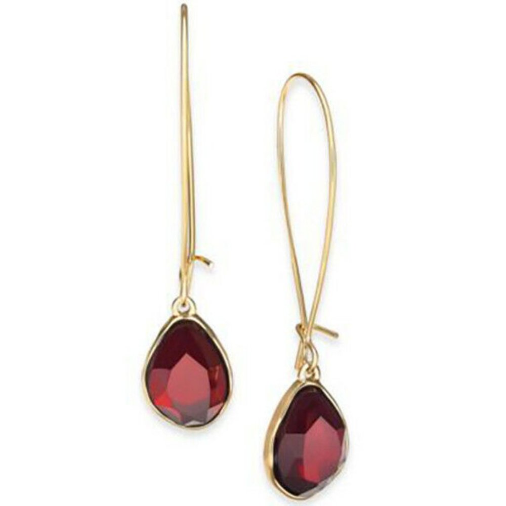 New Style & Co Stone Linear Drop Earrings